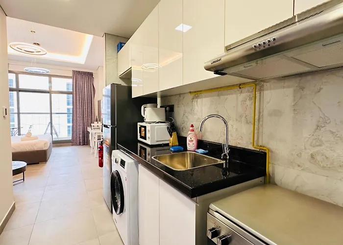 Luxury Studio Apartment Palm View With Big Balcony Free Parking By Belvilla